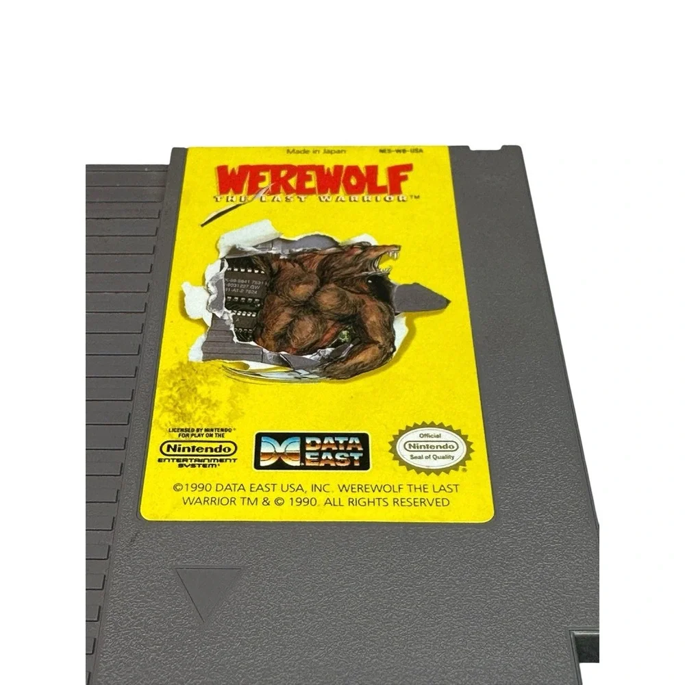 Werewolf The Last Warrior Cartridge Only Nintendo NES 1990 Tested Works